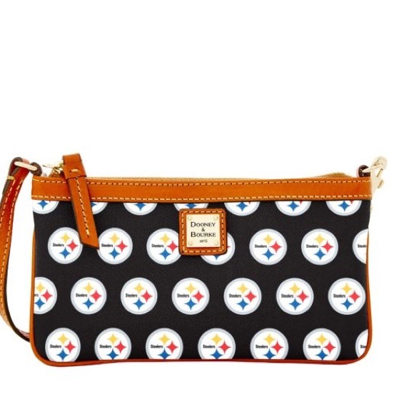Dooney & Bourke Handbags - Limited Edition Dooney & Bourke Pittsburgh Steelers Signature Wristlet